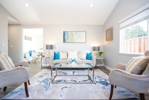 Family-Friendly 3BR Home with Yard