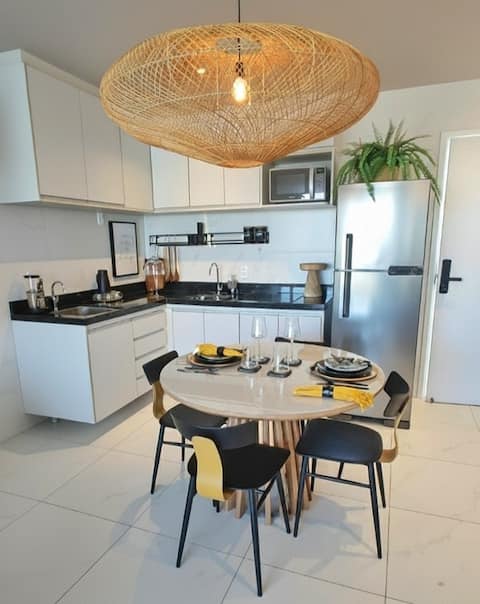 Imóvel de sucesso: Penthouse with Ocean View | Gym | Coworking | 1 Gb Wi-Fi em Fortaleza