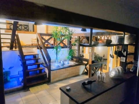 Lake House in a Safe Condominium for Day Use