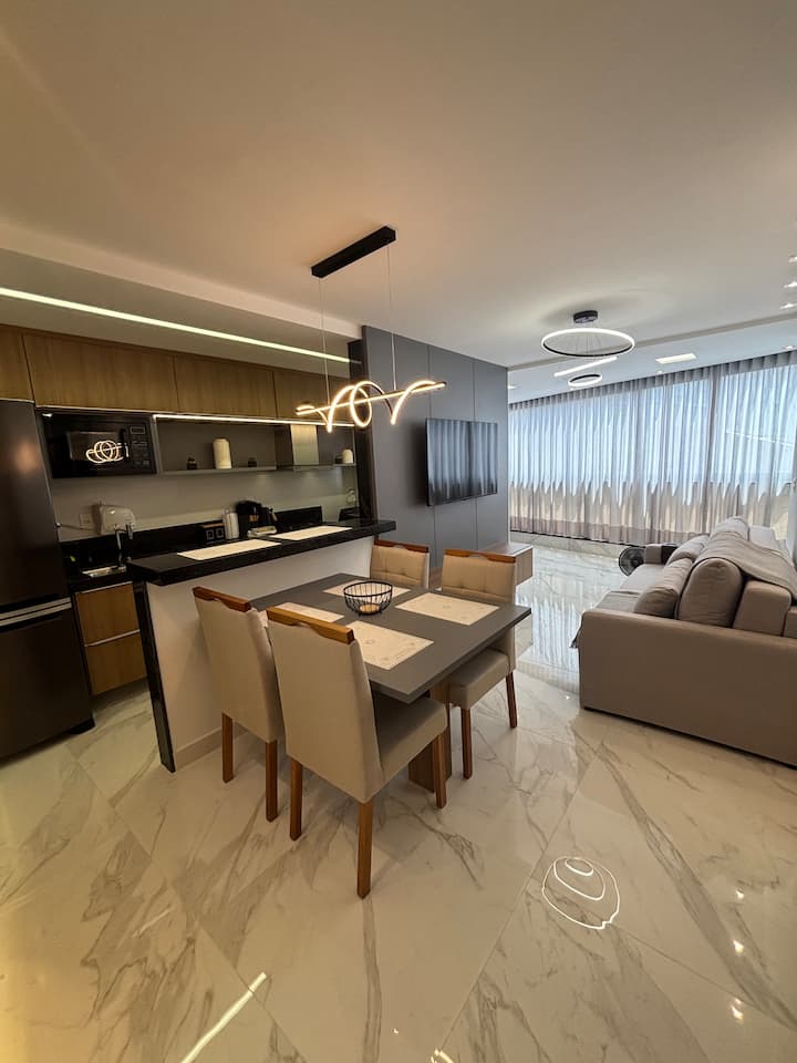 Beachfront apartment