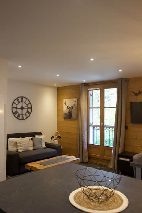 Airbnb performant: Cozy apartment close to the center and gondola lifts. à Saint Gervais Les Bains
