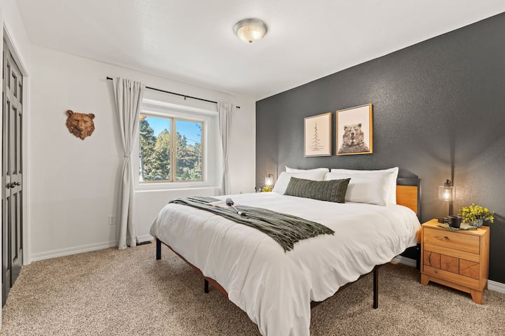 Bedroom #2 with King bed.