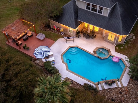Lake Houston IAH | Lake Front, Pool, Hot Tub
