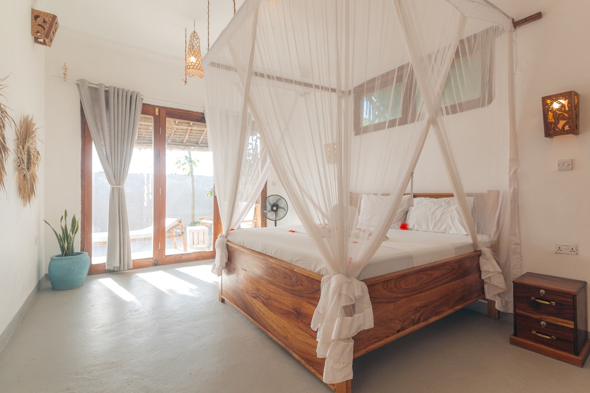 1-Lily House - Villa with Private Pool & AC - Houses for Rent in Nungwi ...