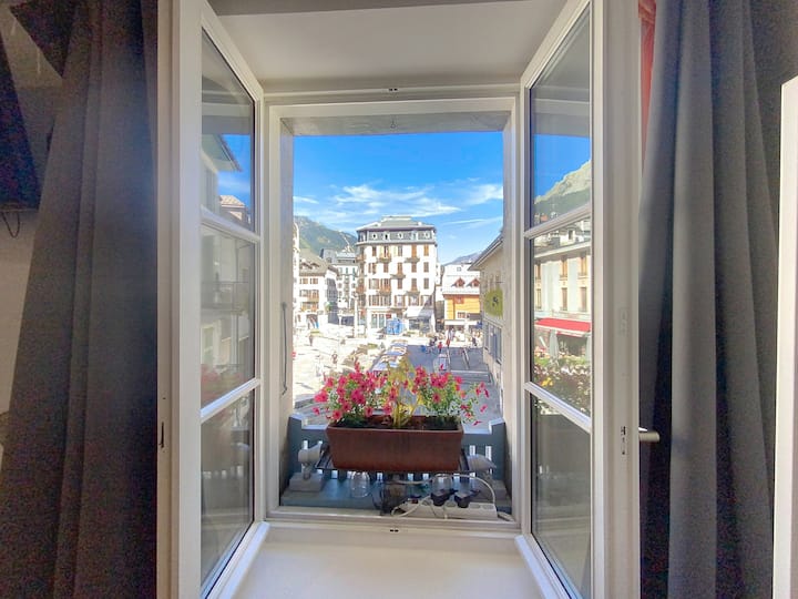 Studio Hyper Centre, Vue Mont-blanc Etoile Alpine - Chamonix-Mont-Blanc