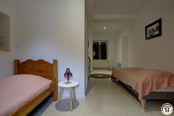 Habitación con baño privado