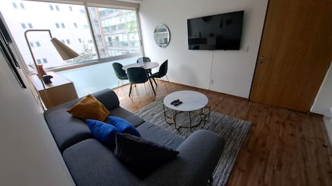 Popular Airbnb listing: Super Chic and Quiet Apartment for 5 Downtown Santa Fe in Santa Fe Peña Blanca