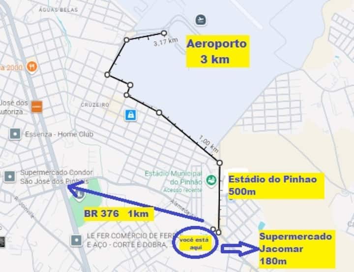 Lindo Apto 5 Mim Aeroporto E Br 116 E 376 - São José dos Pinhais