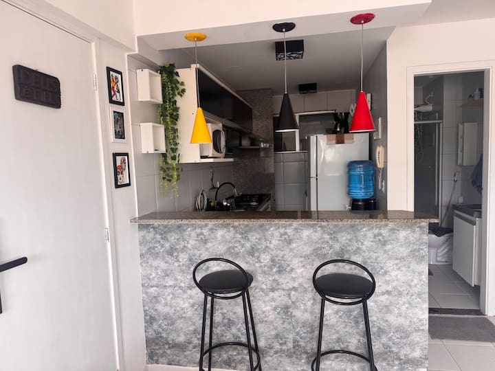 Apartamento Completo, Bairro Boa Viagem - 雷西非