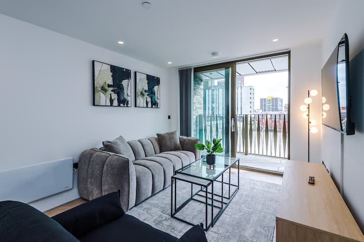 Stylish 2 Bed 2 Bath In Central Manchester - Mánchester