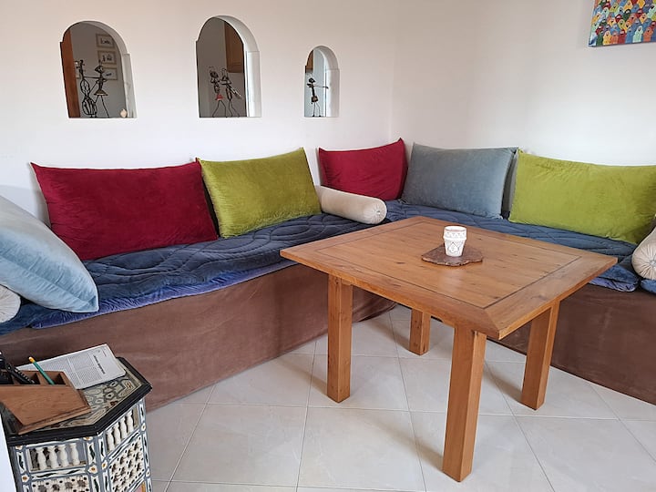 Appartement Cosy Avec Terrasse Et Solarium - Essaouira