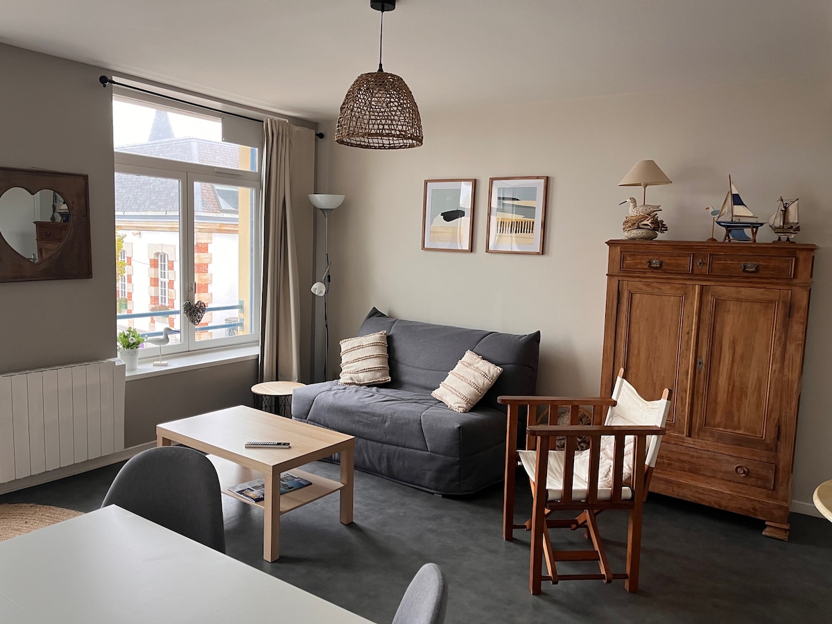 Propriété Airbnb réussie: Peaceful & bright apartment in the heart of Wissant à Wissant