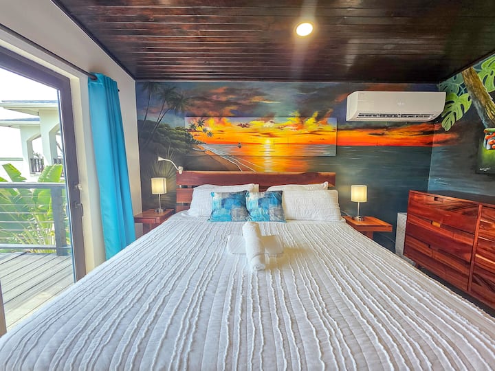North Bedroom offers privacy, comfortability and fully equipped for your stay.