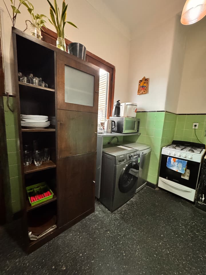 Two-bedroom house-type apartment in Barracas