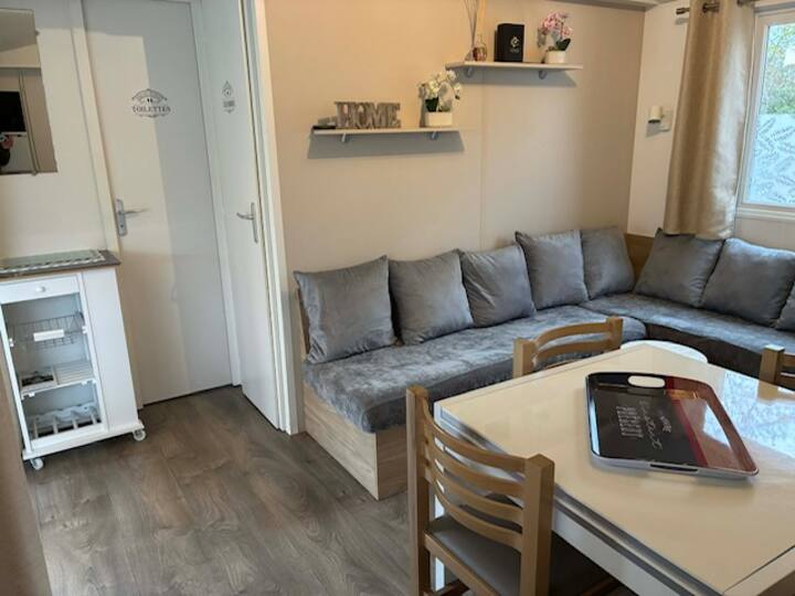 Mobil-home 2 Ch à La Carabasse : Le Cocon De Vias - Europark Indoor