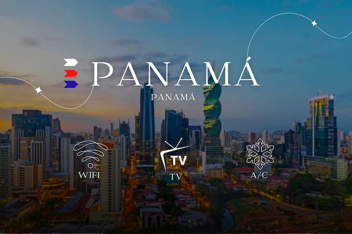 Best Airbnb 5stars +Ac+tv+wifi+laundry @Panama - Panama City