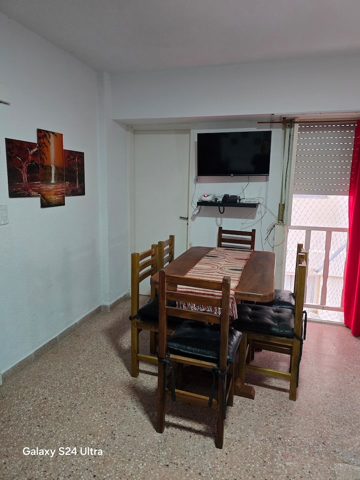 Departamento 2 Amb A 1 Cuadra Del Mar Wifi - Mar de Ajó
