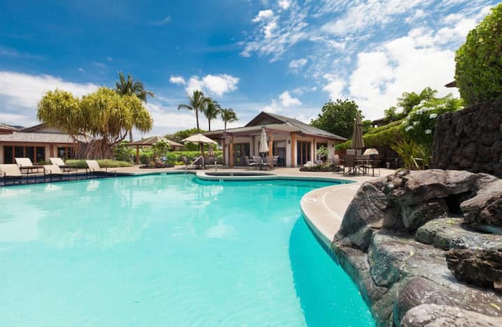 Family Retreat | Sunsets, Pool, Spa & Beach Club - Hawaii
