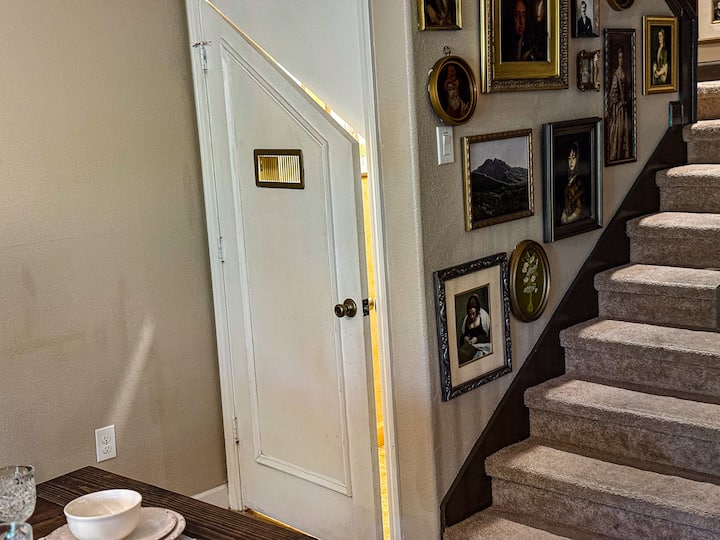 Experience the ultimate wizarding adventure where walls disappear into a dreamy sky-high mural of hand-painted mountains and clouds.