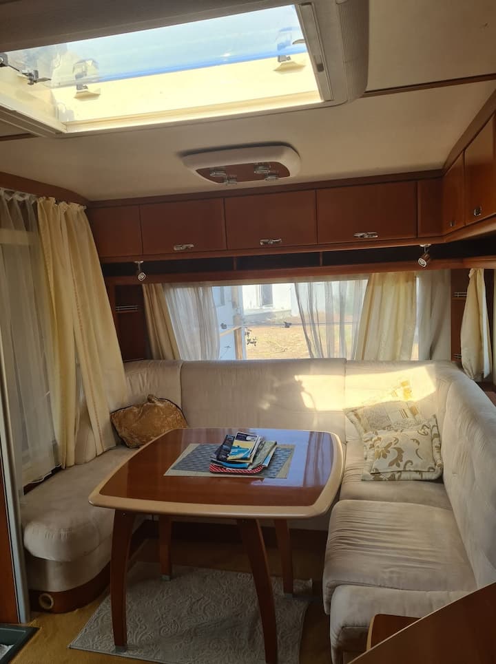Caravane Aménagée Avec Terrasse - Ghisonaccia