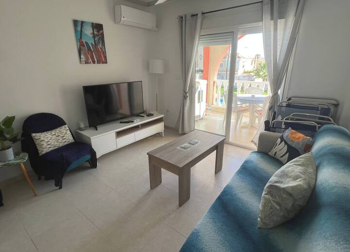 Lovely 1st Floor Apartment Pool View - El Divino - Los Alcázares