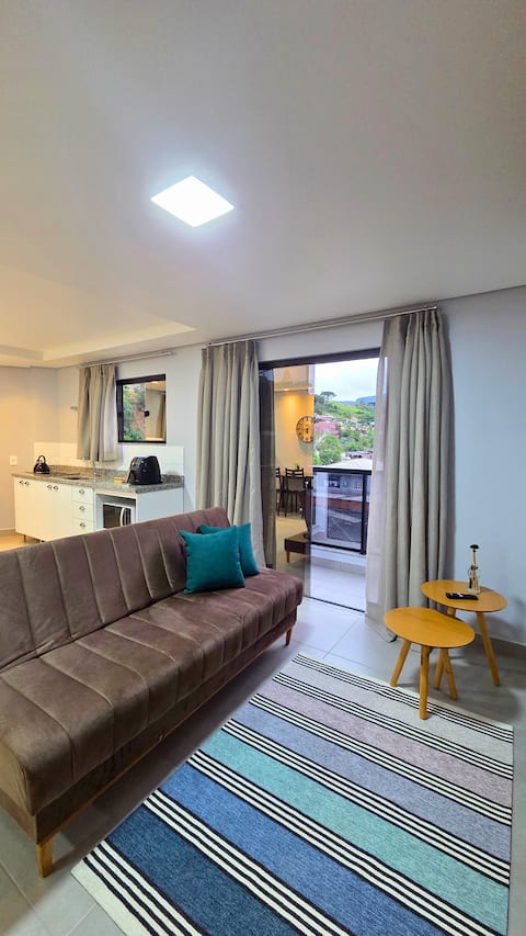 Top Airbnb: Modern Apartment in Downtown Alfredo Wagner in Alfredo Wagner