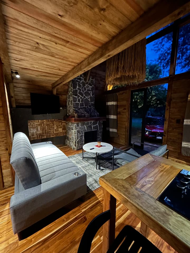 Cabaña Luna|10 Min Patzcuaro|king Size|chimenea - Pátzcuaro