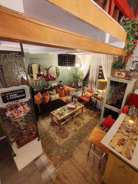 Popular Airbnb listing: Beautiful and relaxing vintage apartment. in Baja California