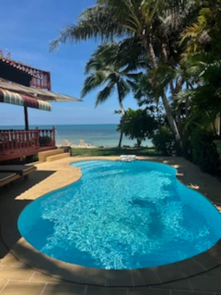 Superb 5 Bed Beachfront Villa With Private Pool - Ko Pha Ngan