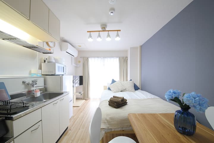 Budget Stay | 15m To Odori Sta. | Compact & Cozy - 北廣島市