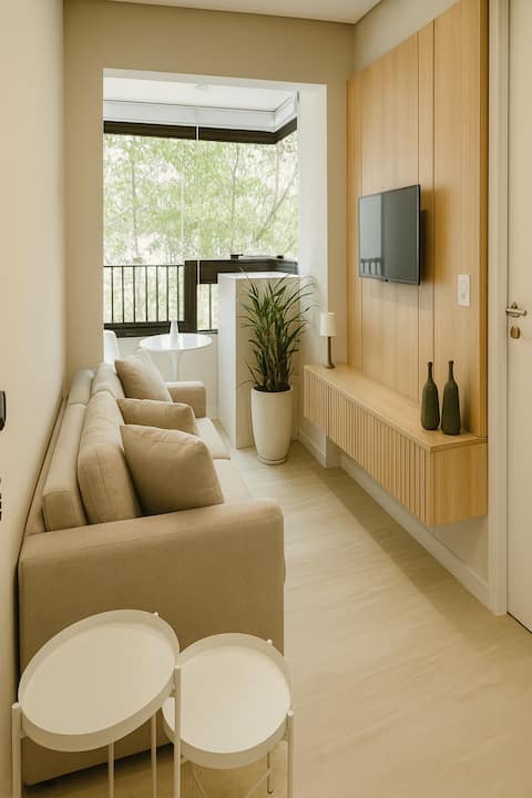 Top performing Airbnb: Close to everything. Paulista Flat\Air Conditioning\2TVs in São Paulo