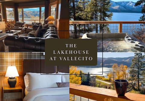 Lakefront w/ Hot Tub Mountain Views & Dog Friendly