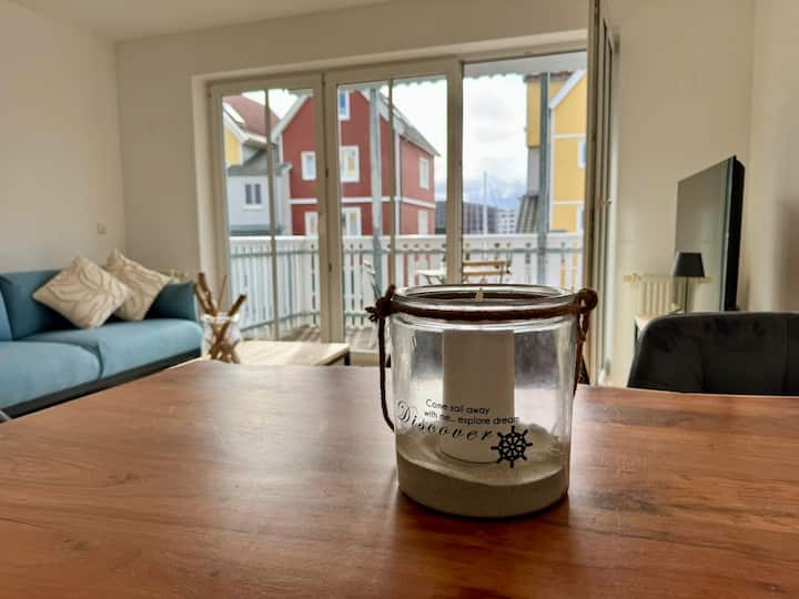 Design City Apartment „Picasso“ Am Yachthafen - Greifswald