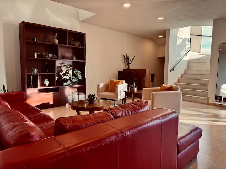 House For 8–10 Panoramic View · Fast Wifi Parking - Santiago de Querétaro