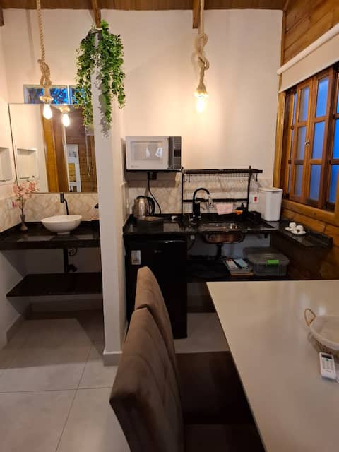 Popular Airbnb listing: Chalet 1 double bed and 1 single bed Descalvado in Araraquara