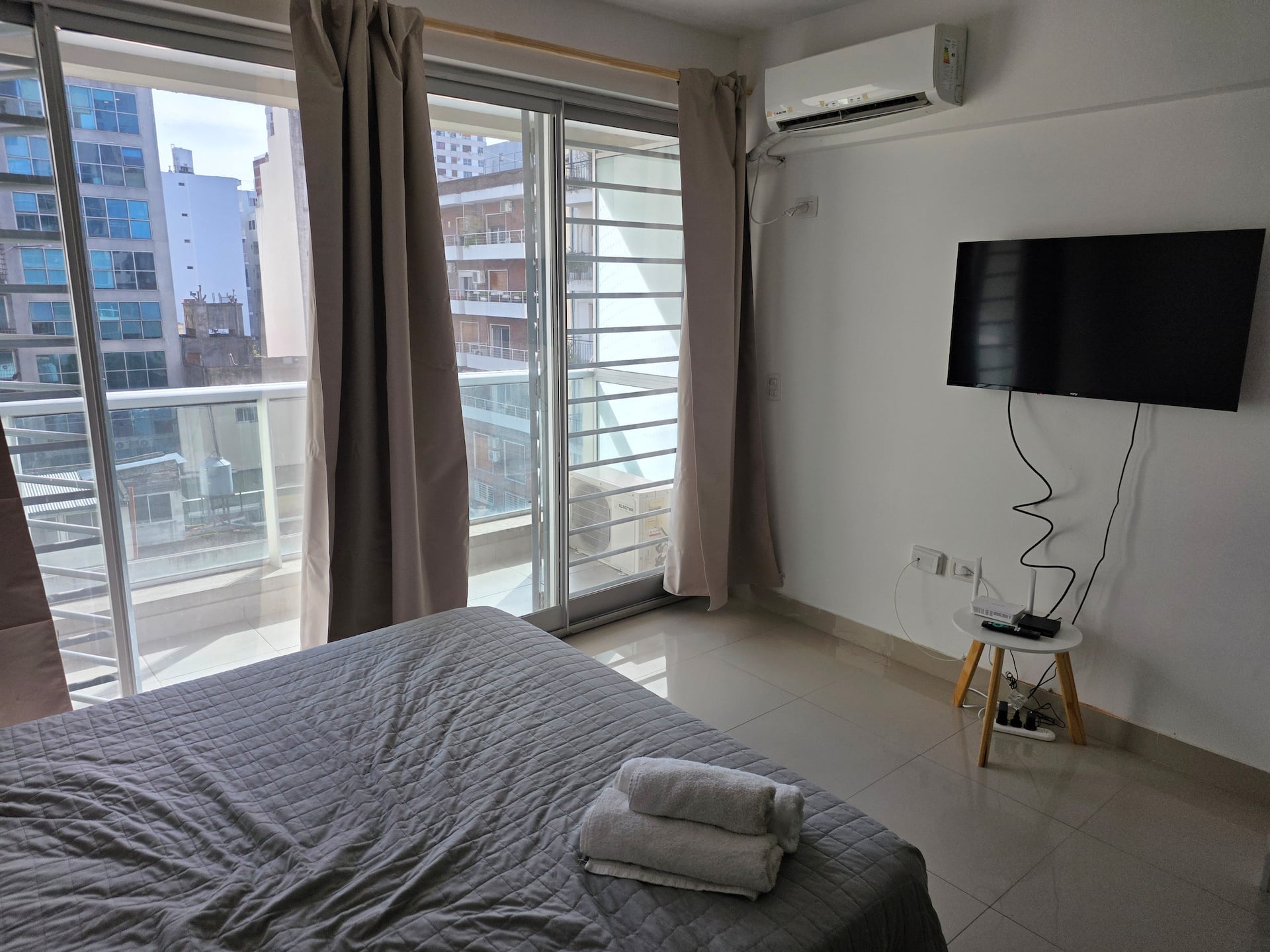 Apartamento de 1 quarto em Belgrano com piscina e segurança 24 horas