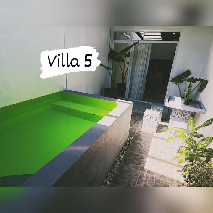 Mini Nature Villa For 2 Pax With Private Pool - Arayat
