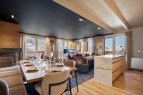 Luxurious Duplex • Balcony, Fire place, Parking