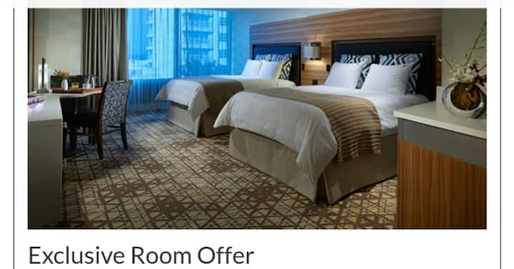 Shared 2 Queen Beds @ Hard Rock 
Room-w- Your Host - Tampa, FL