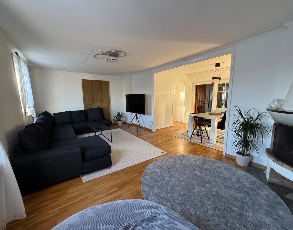 The apartment living room