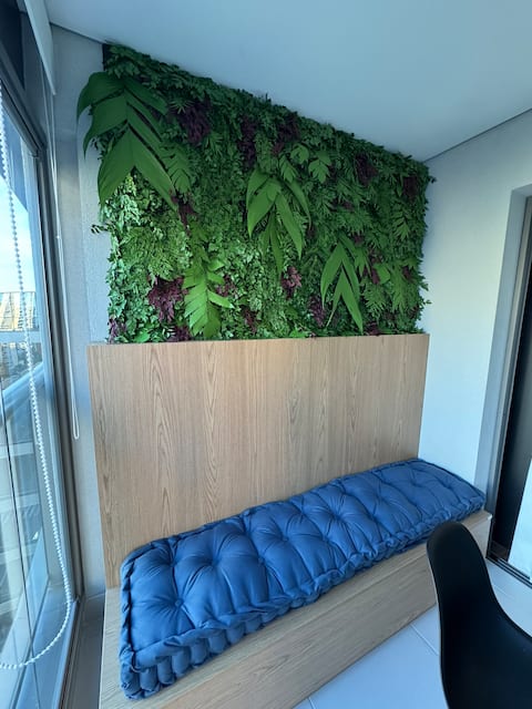 Top performing Airbnb: Full studio next to the Brooklin subway station in São Paulo