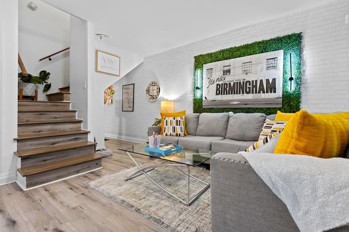 *Super Close To Dt|hospitals|uab|king Bed|3 Bdr - Birmingham Zoo, Birmingham
