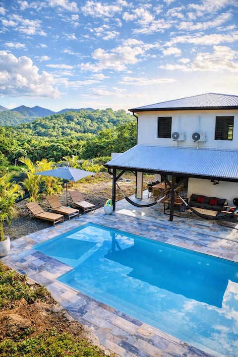 Modern 5-star villa with pool - Trois-Îlets