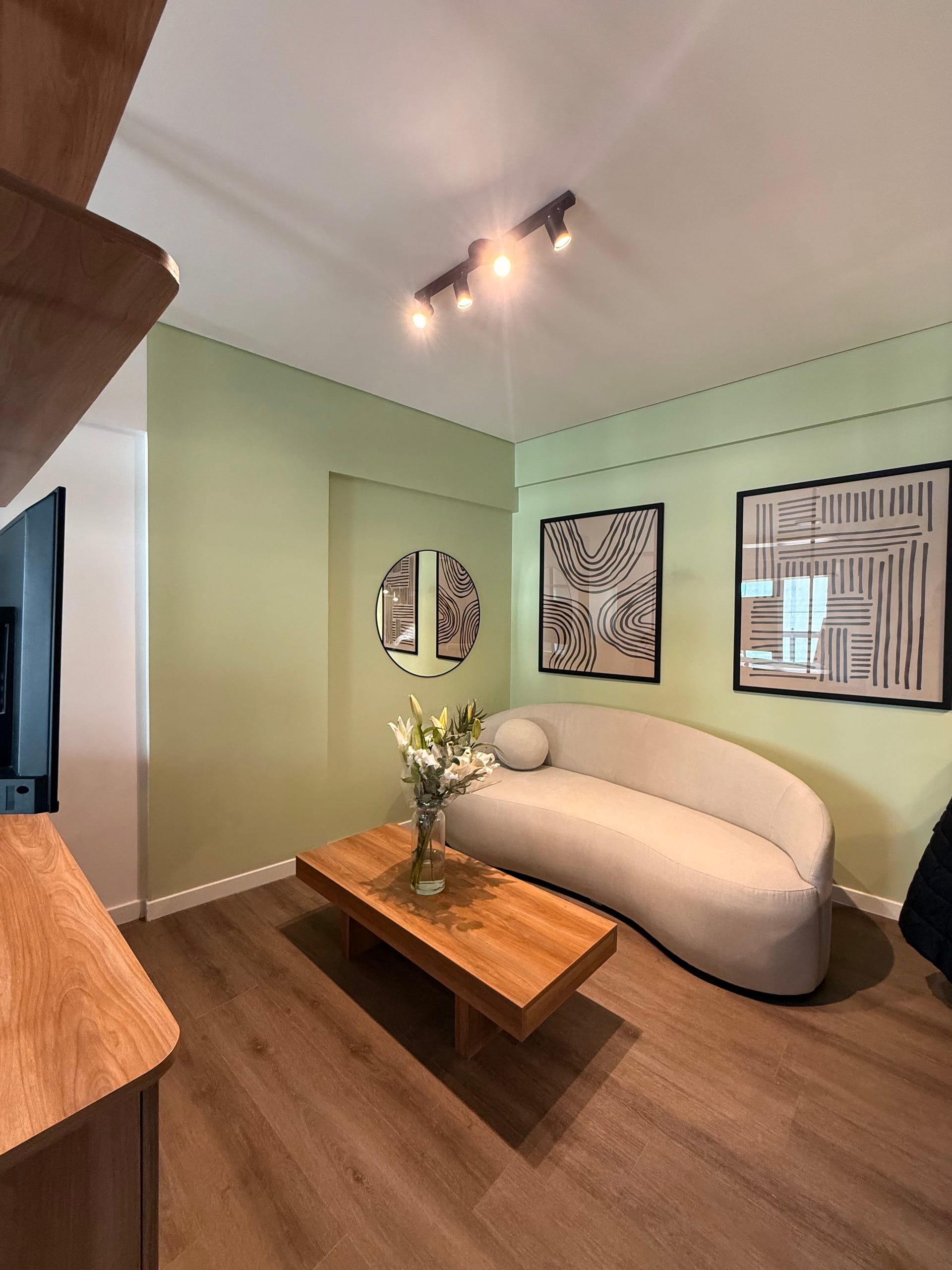 Studio de 1 ambiente con balcón en Chacarita