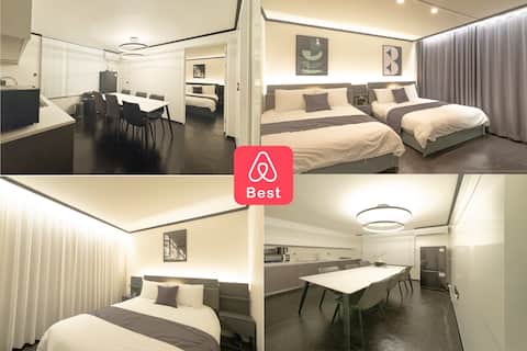 [#55][Luggage Storage] #2rooms+3beds_hongdae
