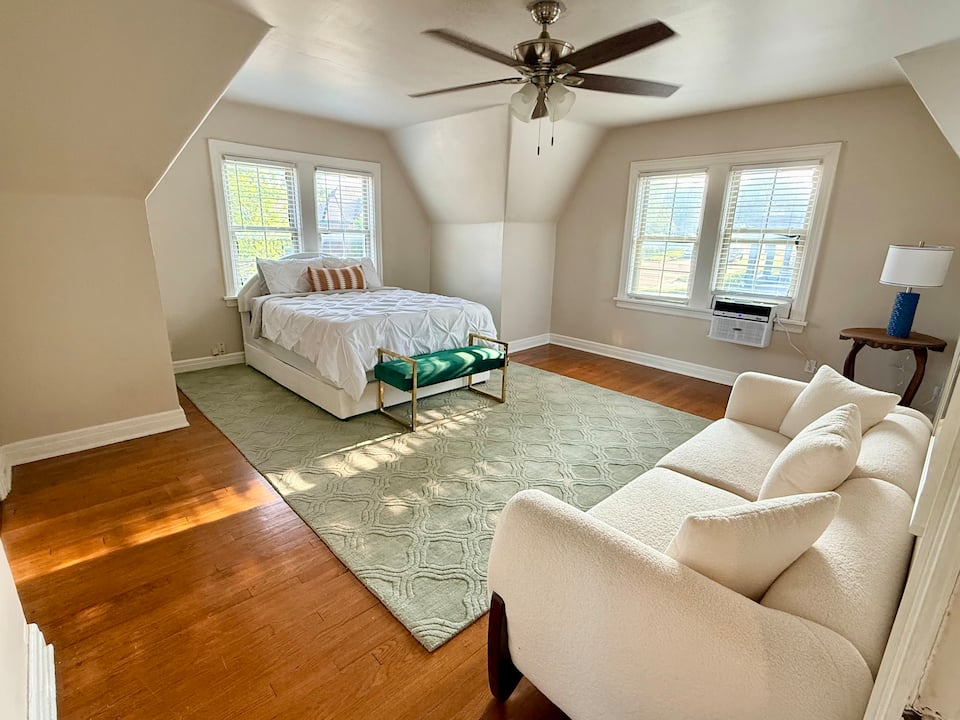 Bedroom 2 — bright and airy