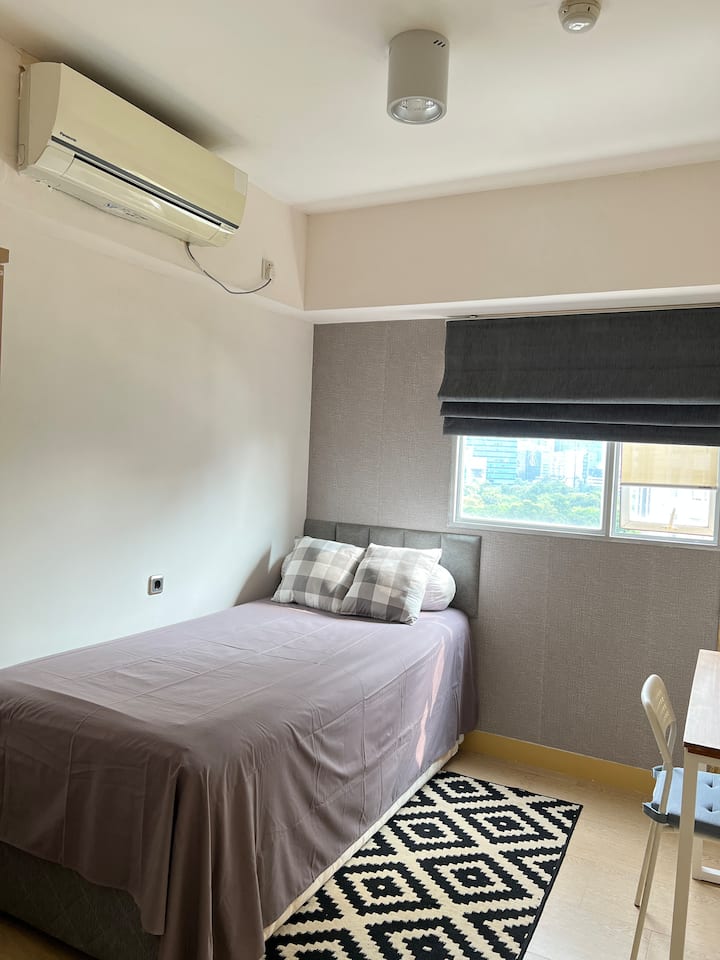 Segundo dormitorio con dos camas individuales (cama corredera)
