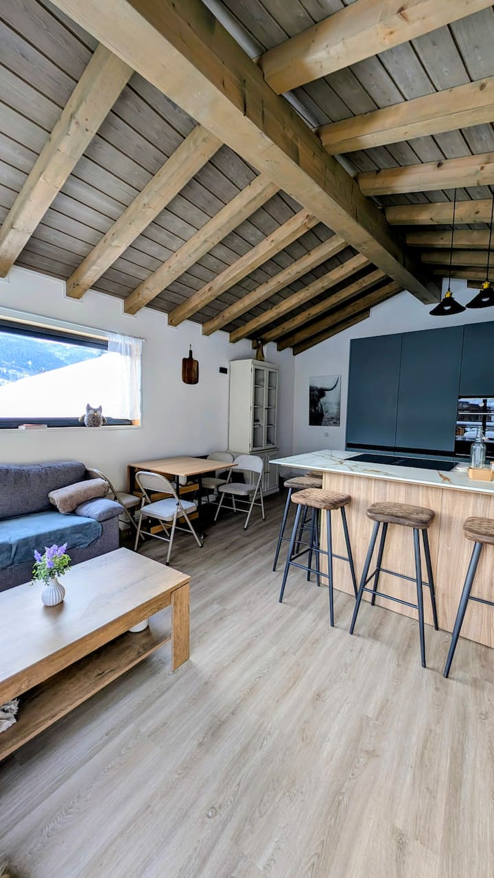 Chalet En Pierre Entièrement Rénové - Arc 2000