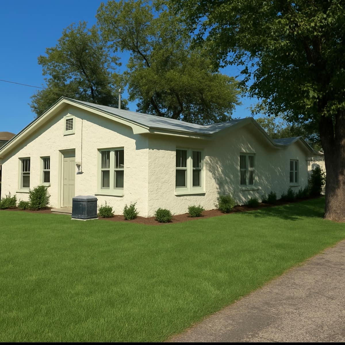 The 1920 historic home