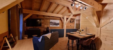 Top Airbnb: Beautiful Apartment in a Private Chalet in Bourg Saint Maurice